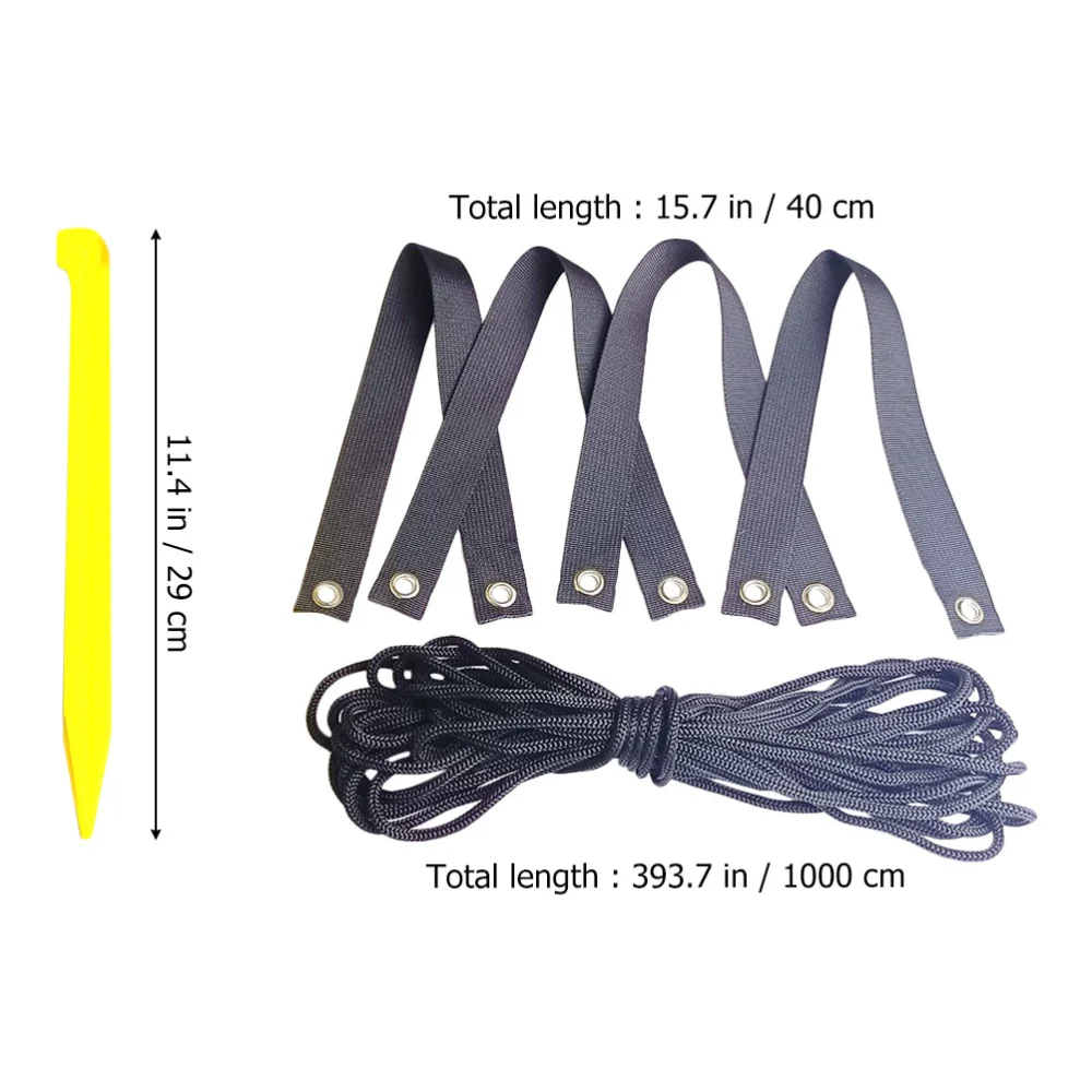 1 Set of Tree Stake Anchors Garden Young Trees Fixing Anchors Tension Stake Tree Fixing Strap