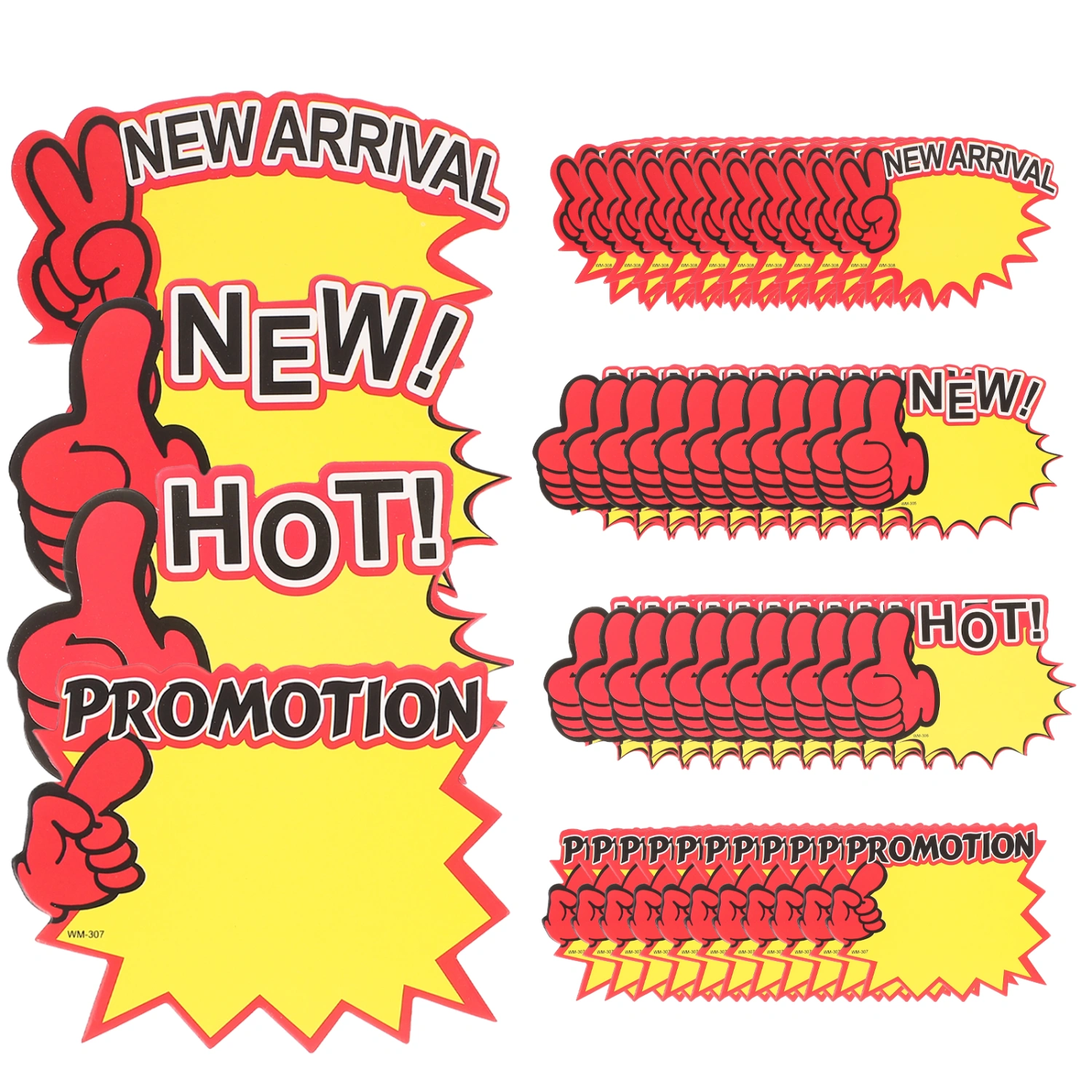 200pcs Retail Price Tags Sales Promotion Price Tags Mini Price Labels For Sales
