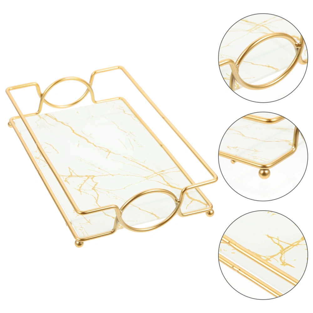 Bathroom Vanity Tray Makeup Organizer Cosmetics Storage Bathroom Vanity Storage Holder