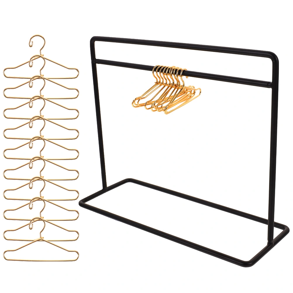 1 Set Doll Dress Rack Doll Clothes Hanger Doll Garment Hanger Doll Clothes Rack