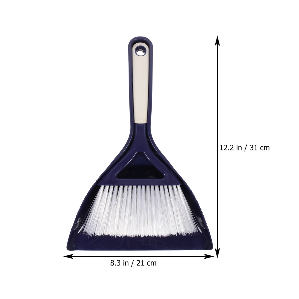 1 Set Portable Dustpan Set Desktop Dustpan Broom Hand Broom Set Desktop Dustpan Kit