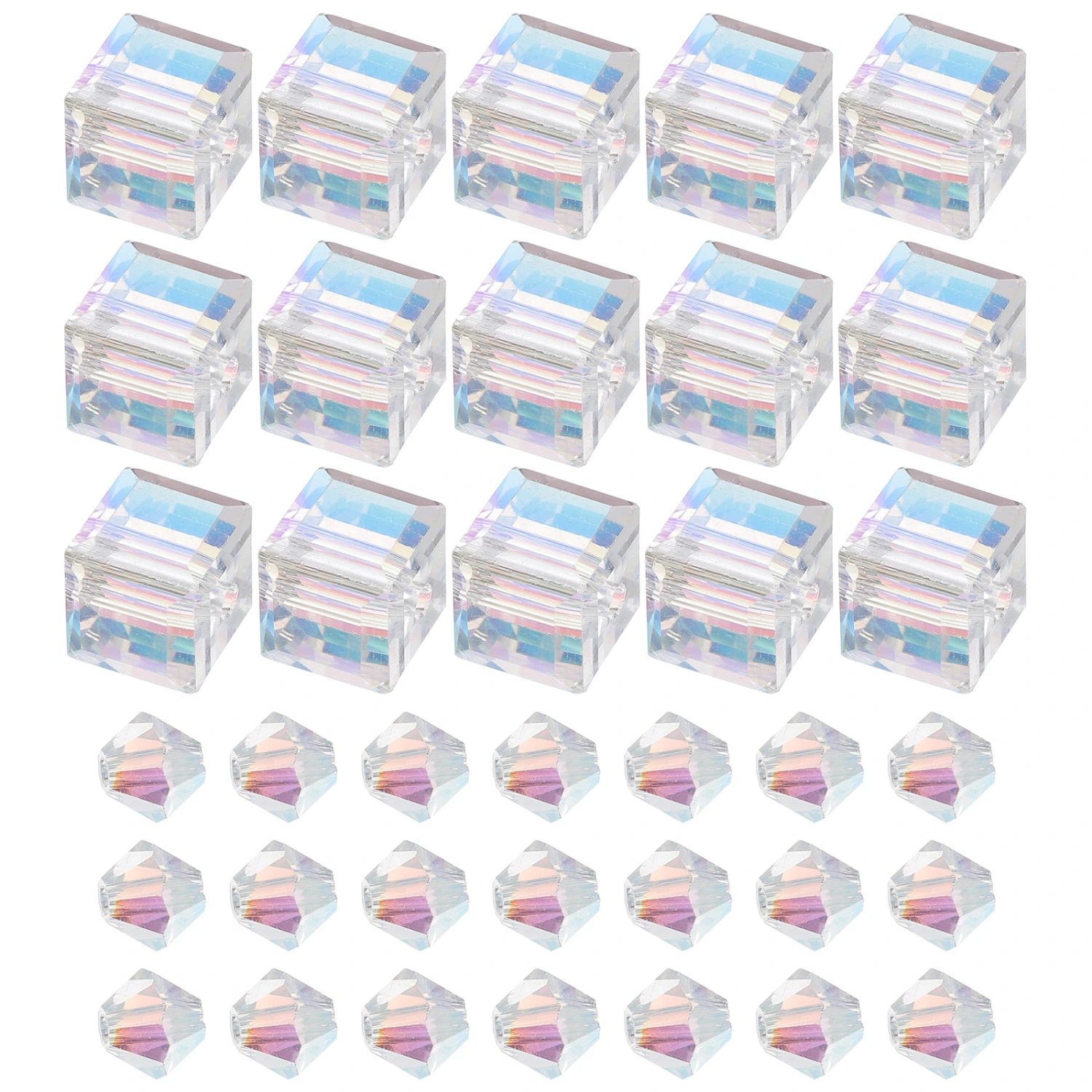 90pcs Glass Beads Jewelry Making Beads Jewelry Beads for Necklace Jewelry Making
