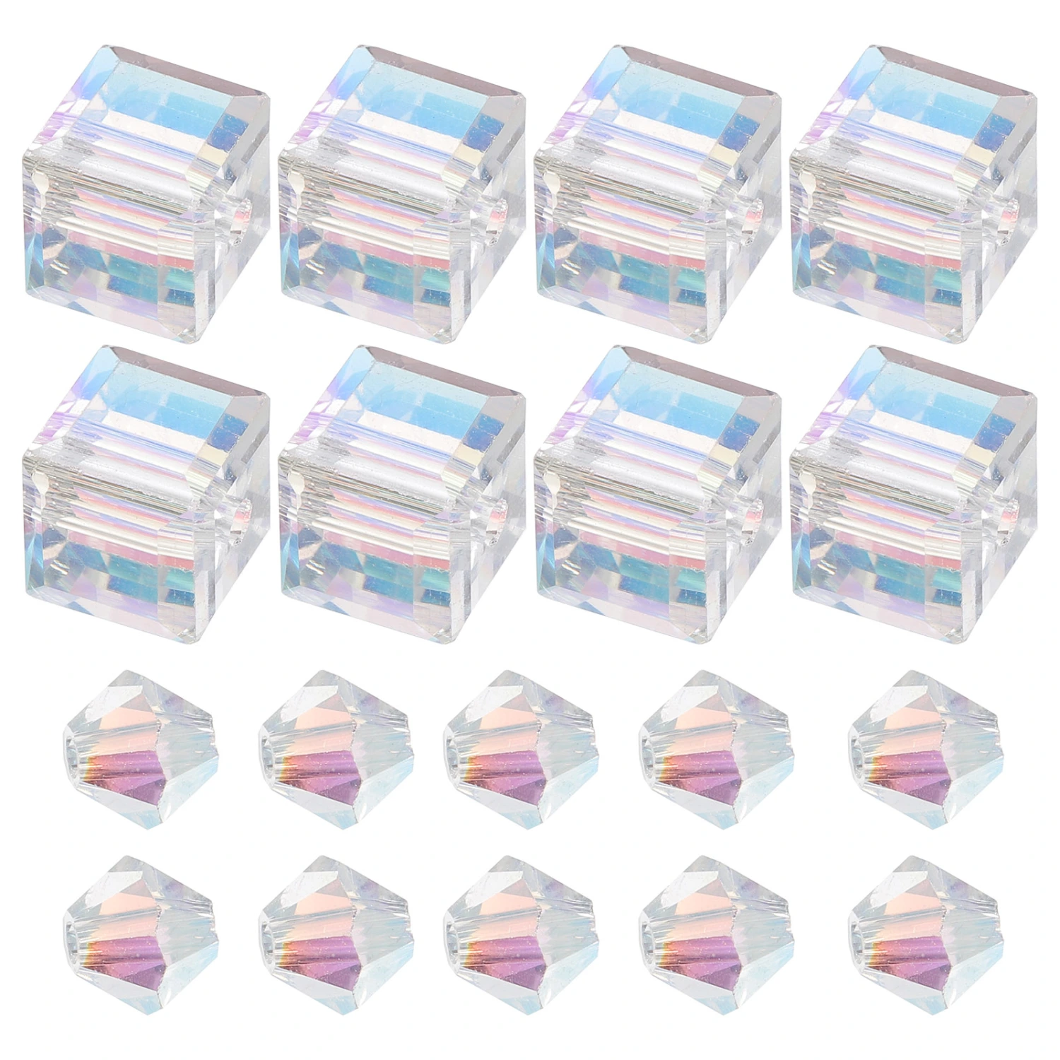 90pcs Glass Beads Jewelry Making Beads Jewelry Beads for Necklace Jewelry Making