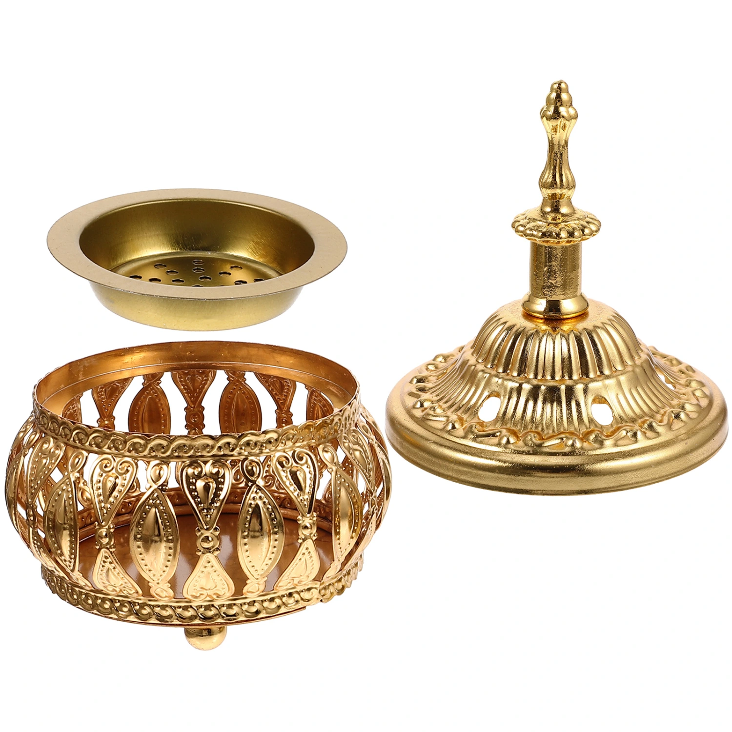 Decorative Jewelry Box Multi-function Incense Holder Convenient Jewelry Organizer