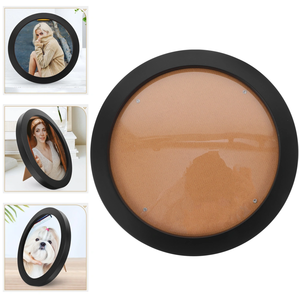 European Style Simple Round Picture Frame Photo Holder Photo Display Stand