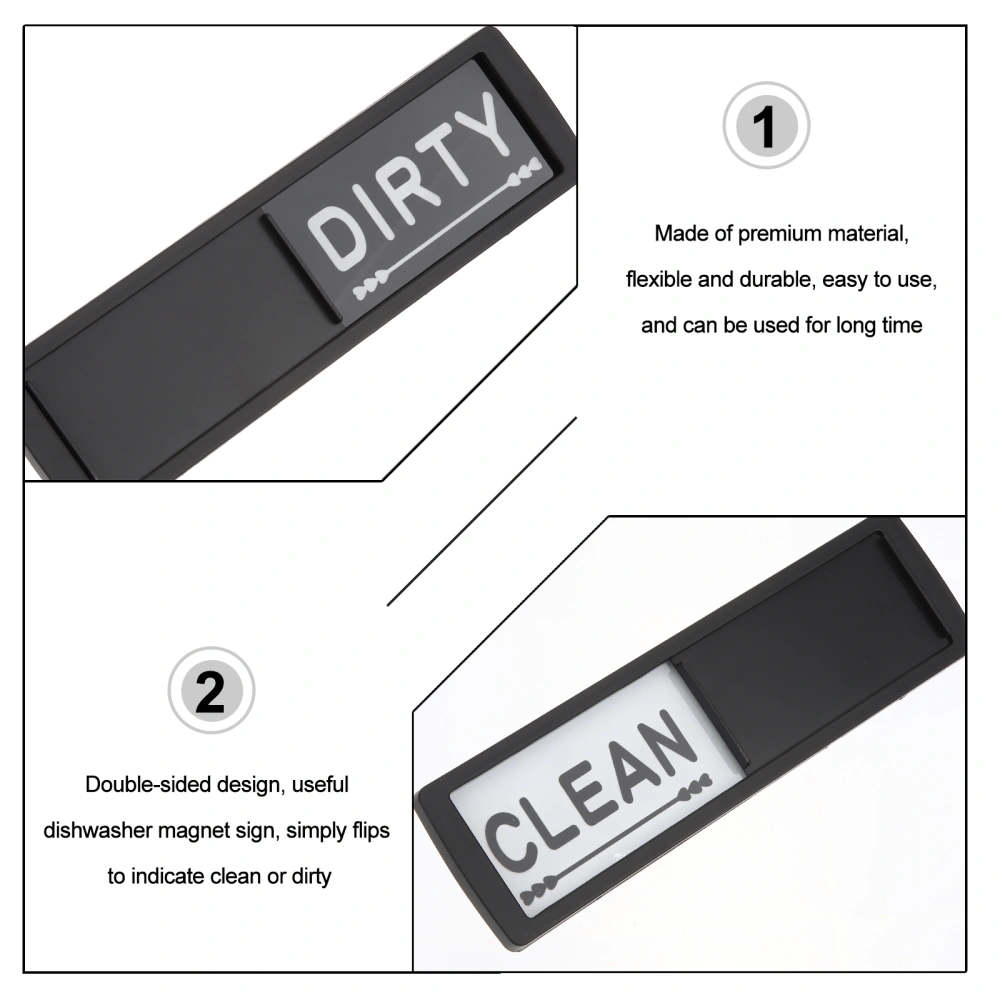 Cleaning Tip Magnet Clean Dirty Sign Dishwasher Clean Dirty Magnet Notice Board