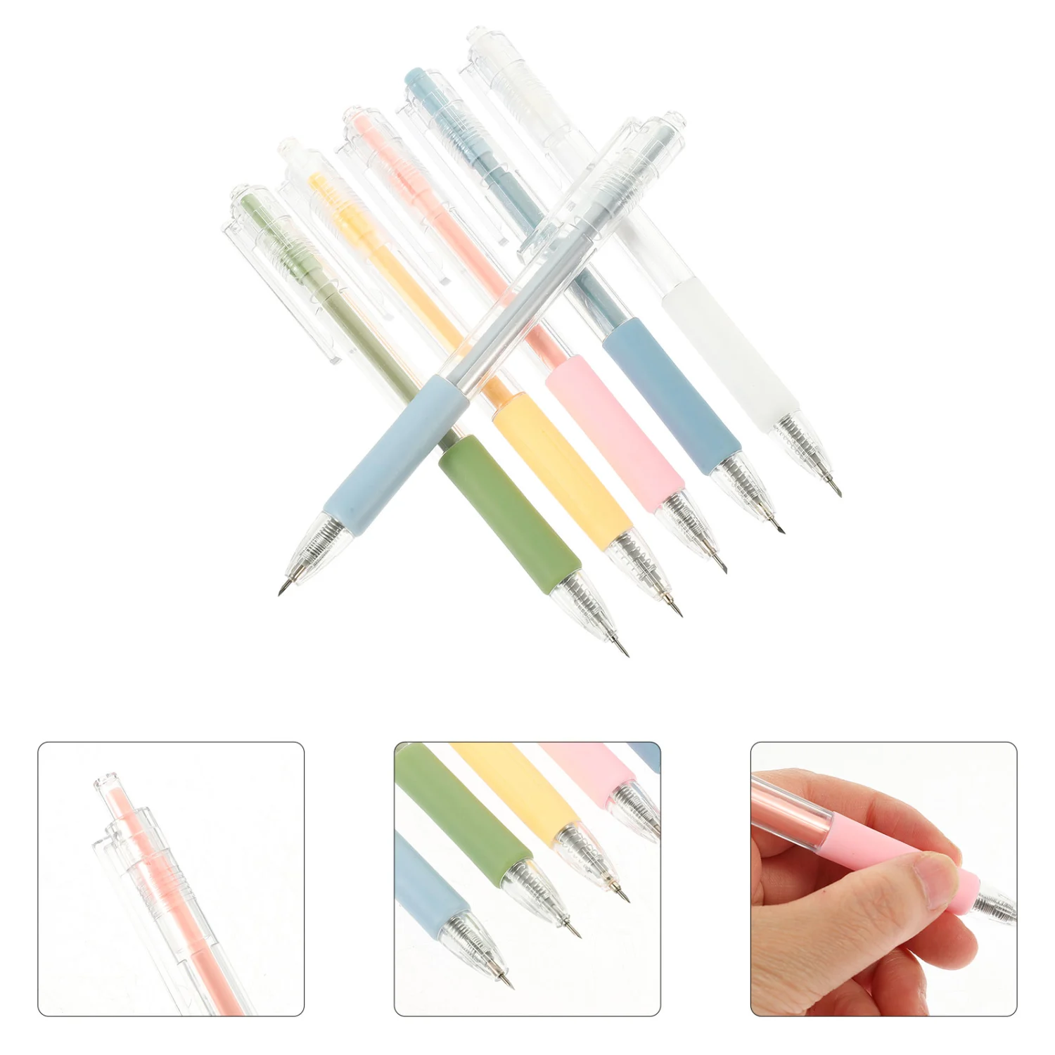 6Pcs School Handcrafted Cutter Pressing Scrapbook Cut Pen Small Cut Pen Kids Supply