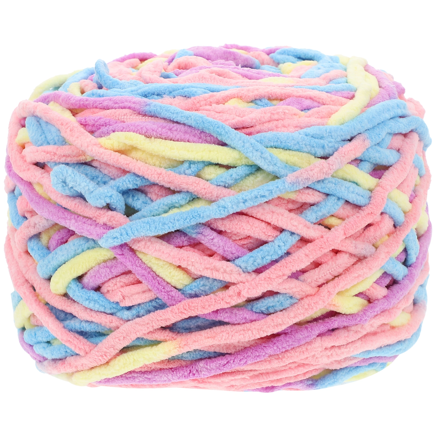 1 Roll of Household Crochet Yarn Multi-function Knitting Yarn Convenient Crocheting Yarn