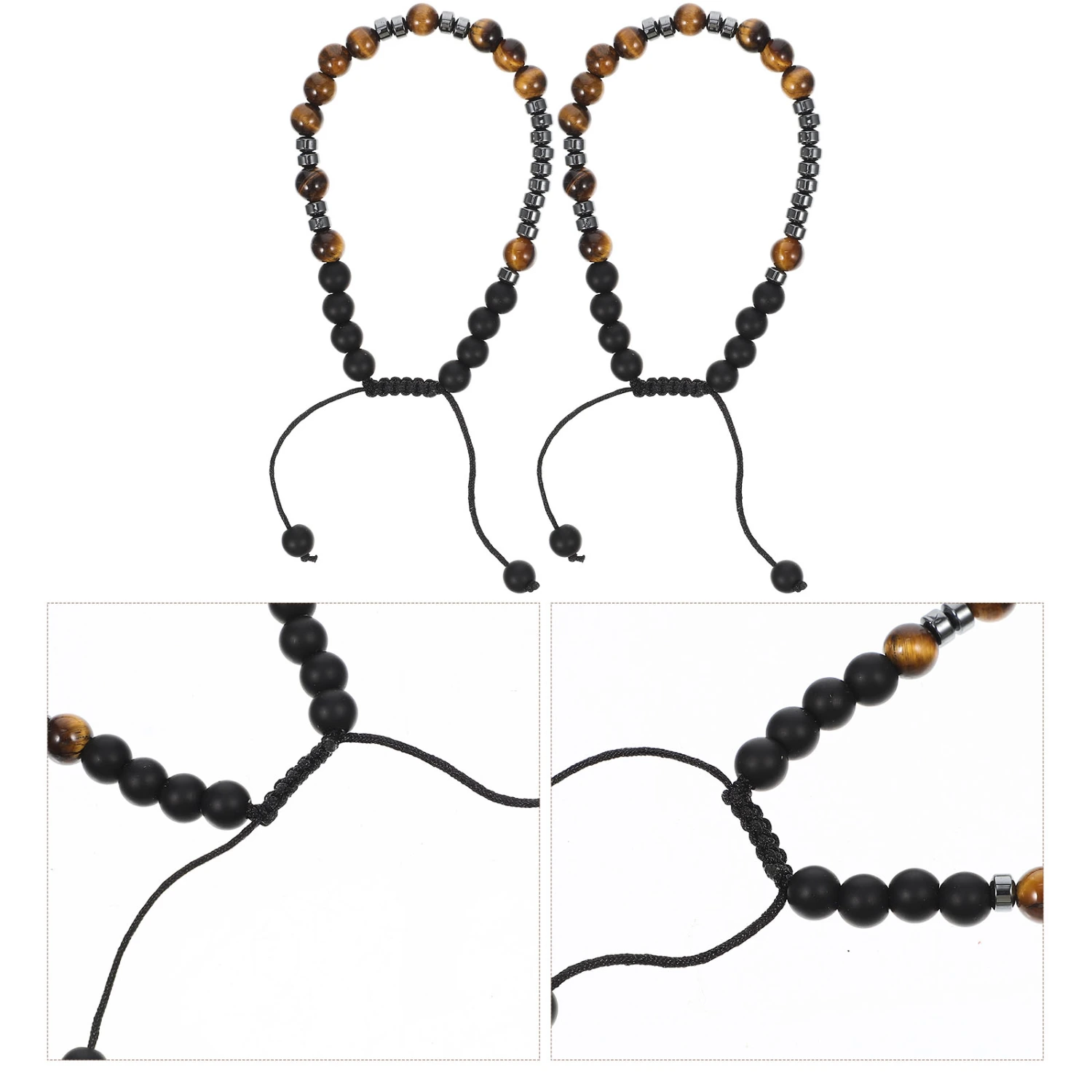 2pcs Morse Code Bracelets Inspirational Bracelets Friendship Bracelets Wrist Jewelry