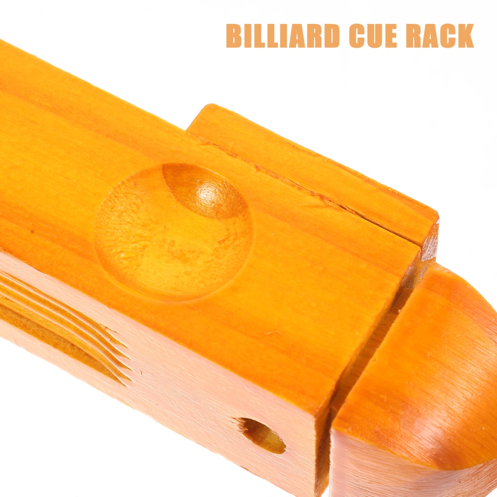 1 Set of Billiard Cue Rack Decorative Cue Holder Multi-Hole Pole Rack Collection Cue Stand