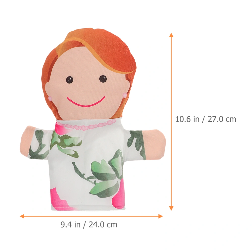 Family Members Hand Puppet Educational Building Puppet Plaything Kids Birthday Gift (Mother)