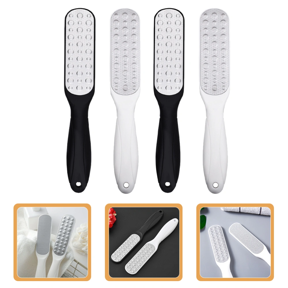 4Pcs Foot Skin Files Reliable Foot Sole Callus Removers Pedicure Sole Scrubber Tool