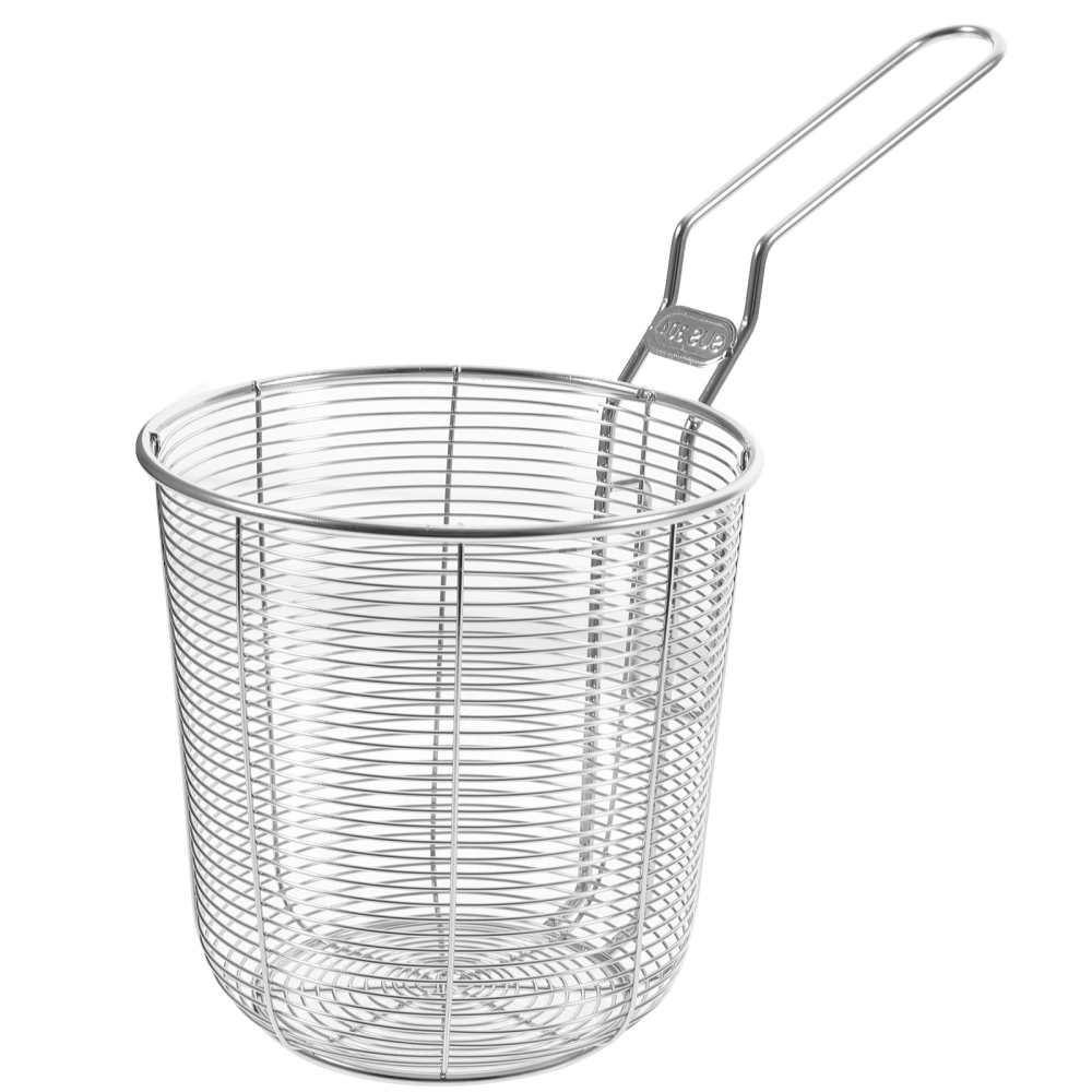 Strainer Spoon Frying Food Basket Stainless Steel Noodle Strainer Kitchen Strainer