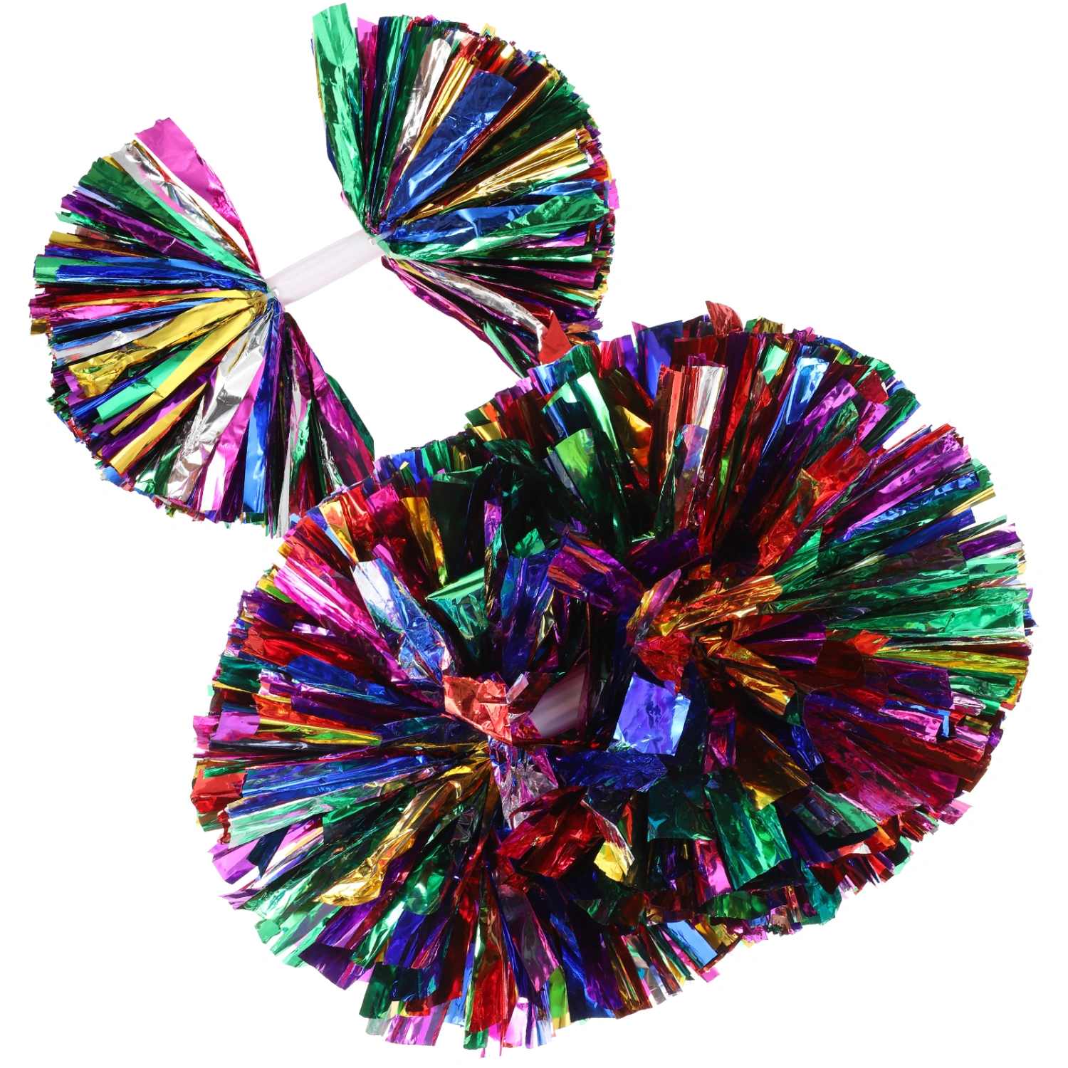2pcs Handheld Cheering Props Gymnastics Cheer Pompom Props for Sports Events