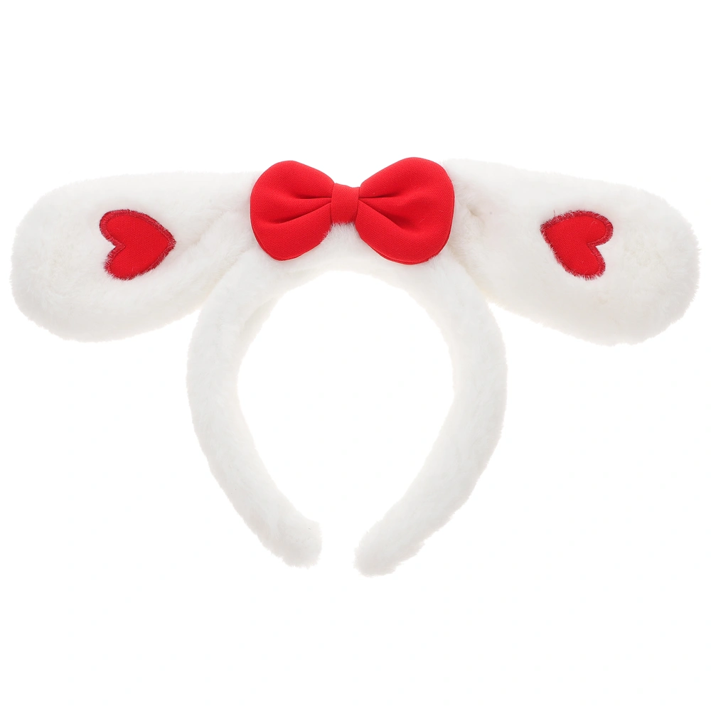 Festival Hairband Bunny Ear Headwear Party Headband Kids Plush Headband Prop for Photo