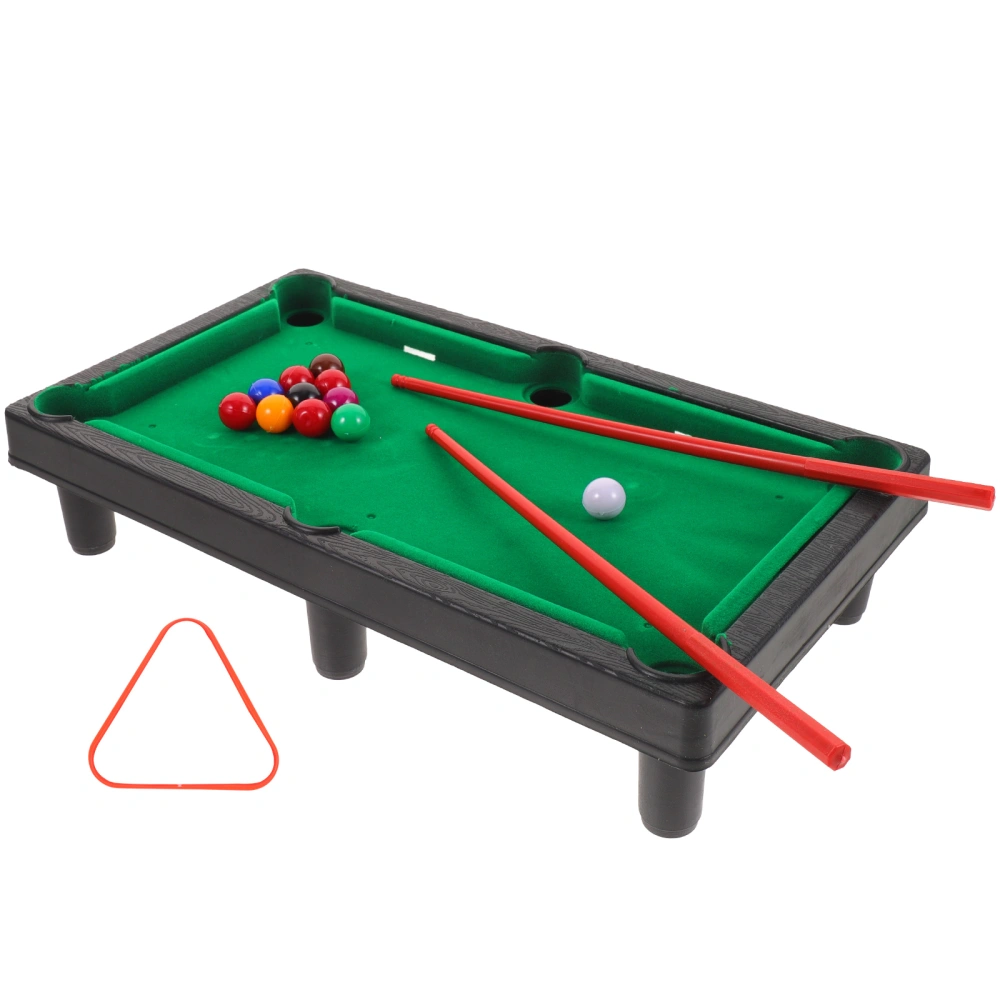 1 Set Mini Pool Table Tabletop Desktop Billiard Game Toy Home Office Desk Game