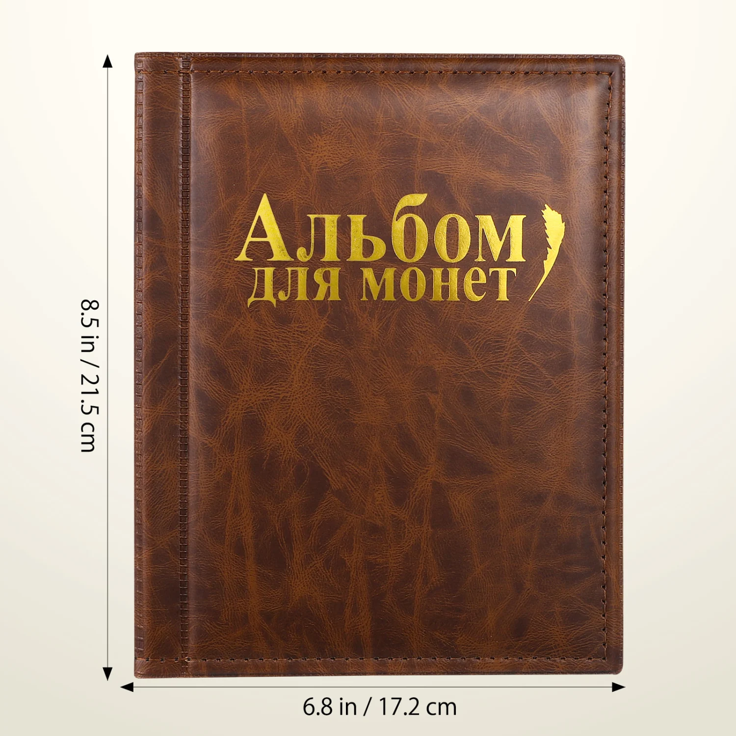 Coin Collection Book Holder Album Coins Display Storage Book Organizer for Coin Collections