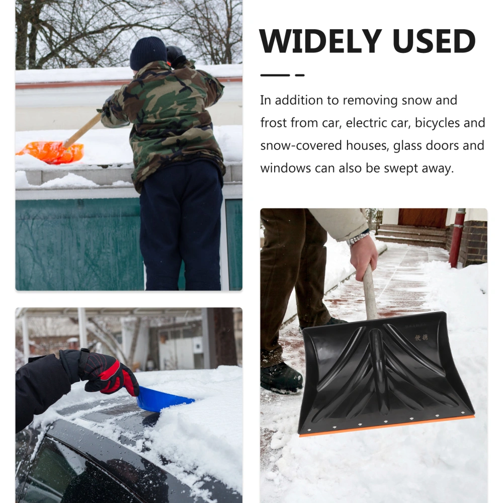 Outdoor Snow Shovel Head Ice Removal Shovel Snow Removal Tool Practical Snow Cleaning Shovel