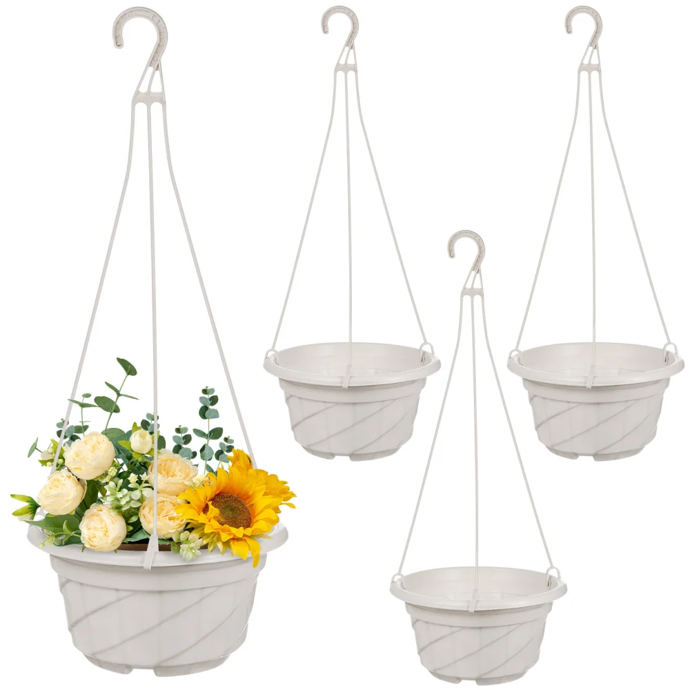 4pcs Window Planter Hanging Planter Hanging Pots Hanging Baskets for Plants Outdoor