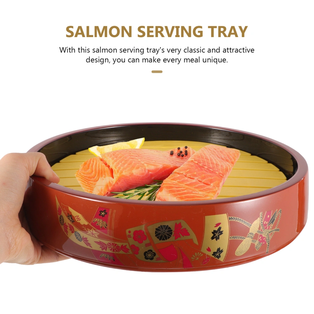 Traditional Japanese Sashimi Plate Sushi Dish Restaurant Sushi Serving Dish