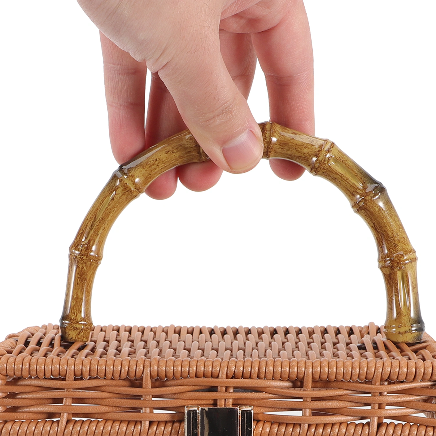 Bathroom Cosmetics Storage Box Handheld Skin Care Organizer Transparent Storage Basket