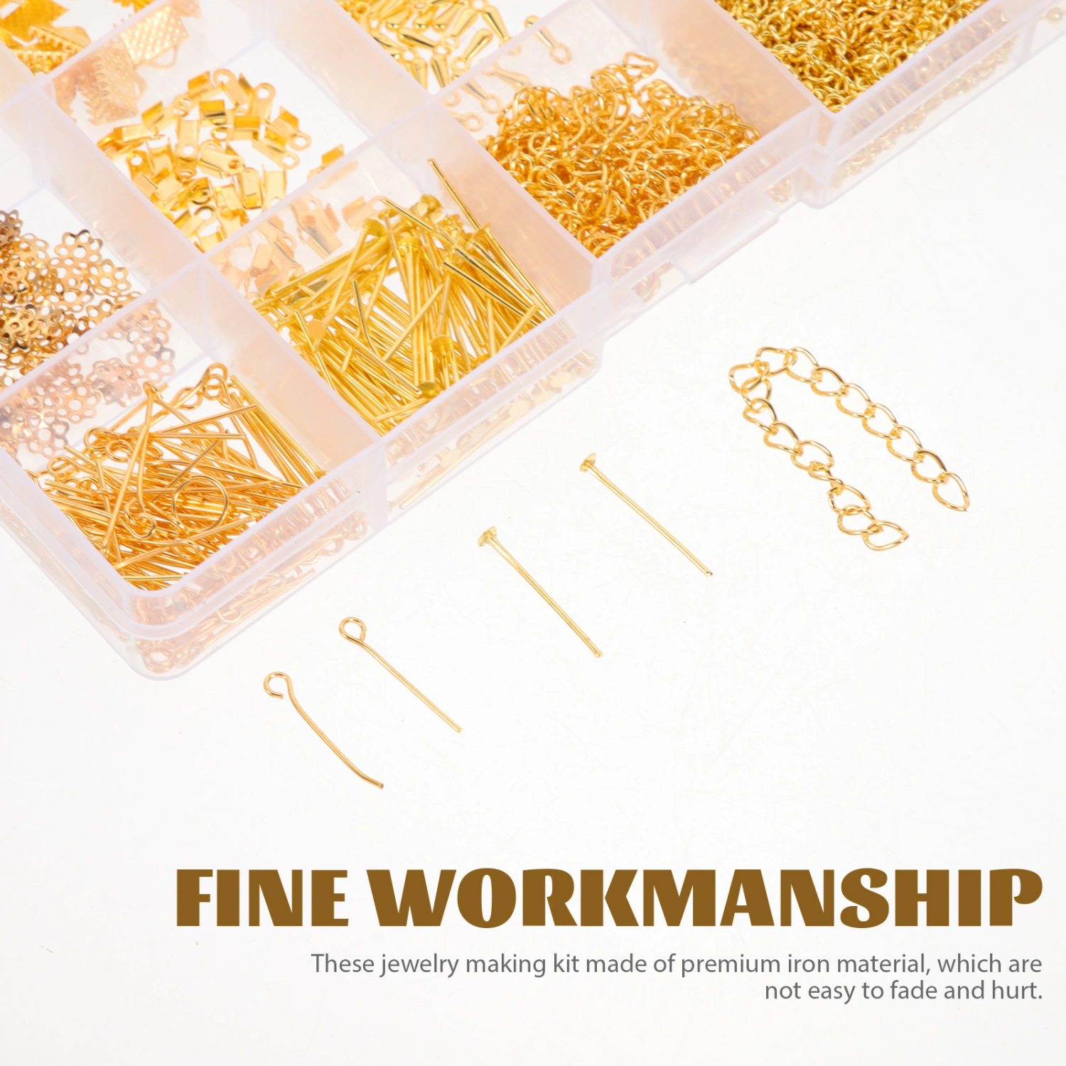 1 Box Diy Jewelry Necklace Bracelet Making Material Necklace Making Kit