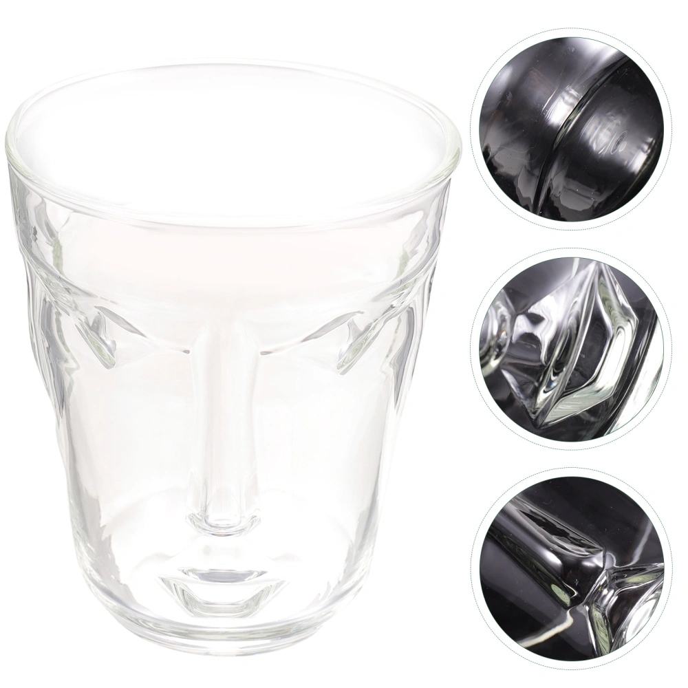 Multifunctional Glass Beverage Cup Decorative Party Cup Juice Cup Glass Coffee Cup