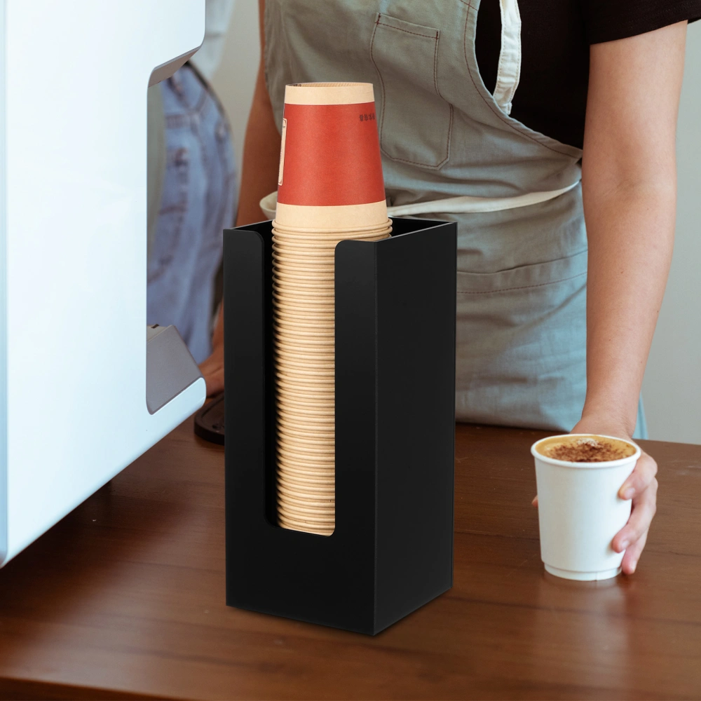 2 Pcs Paper Cup Dispensers Holders Desktop Coffee Cup Holders Paper Cups Organizers for Cold Hot Drinks