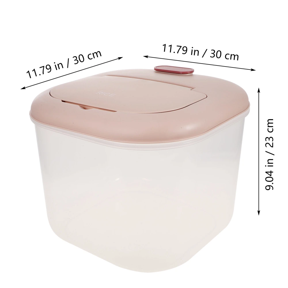 Rice Container 10kg Pet Food Container Kitchen Grains Container Airtight Container For Pantry