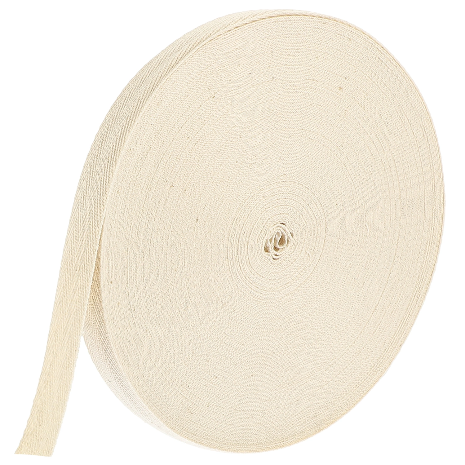 1 Roll Cotton Webbing Ribbon Fabric Purse Ribbon Webbing Ribbon for Arts Crafts Belting Tote Bag