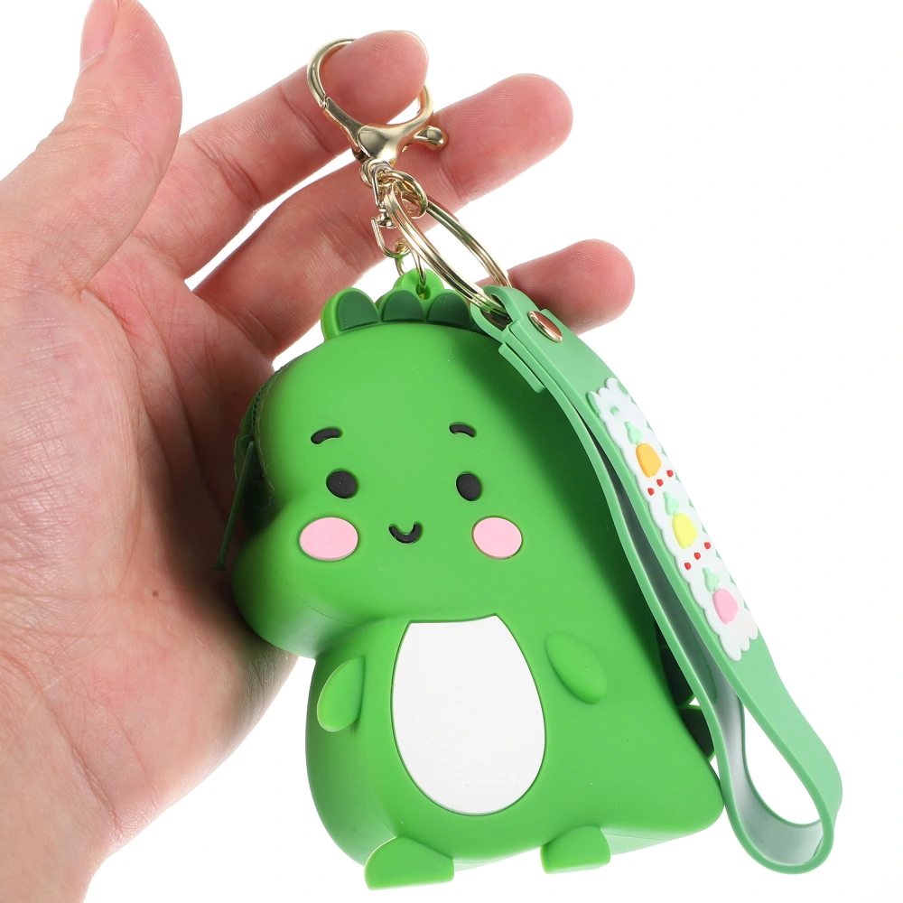 Silicone Key Chain Pendant Creative Dinosaur Shape Key Chain Hanging Ornament