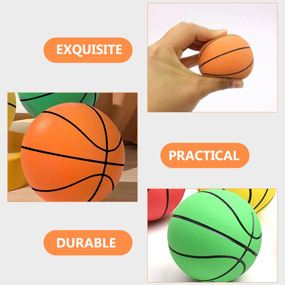 3Pcs Elastic Balls Sports Training Toys Decorative Kids Balls Delicate Kids Balls Rubber Sports Balls