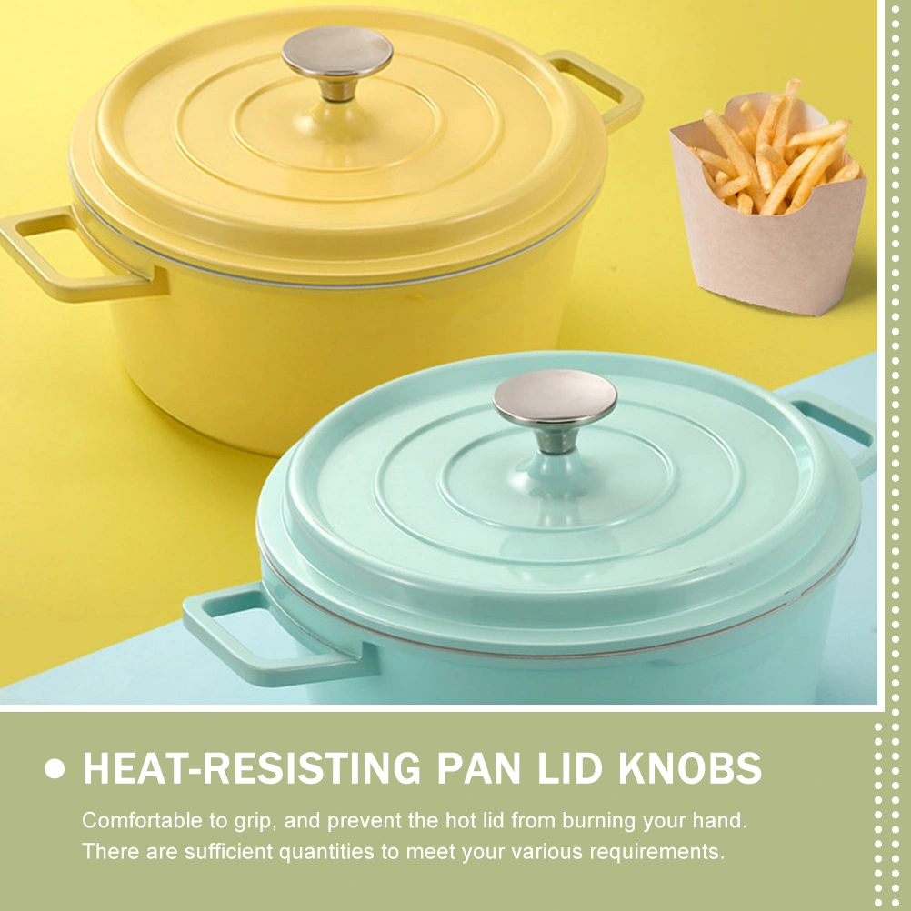 3Pcs Metal Pot Lid Handles Metal Pot Lid Knobs Pot Lid Knob Replacements Pan Lid Knobs