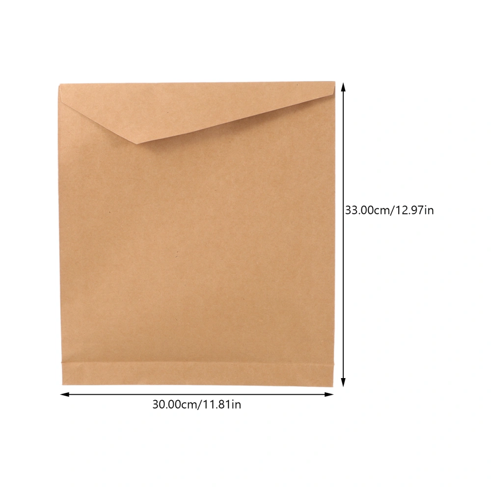 5pcs Kraft Paper Bags Costume T Shirt Paper Bags Gift Card Party Favor Pancaking Bags