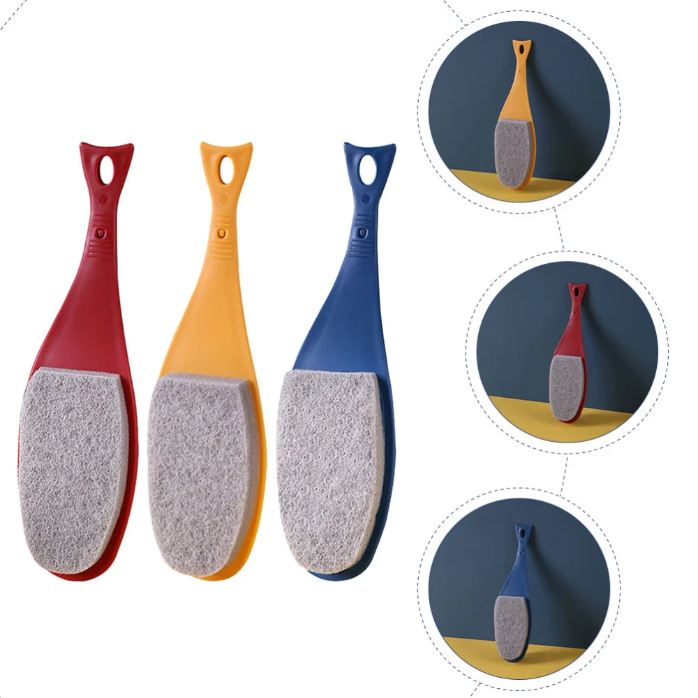 3Pcs Dual Side Clean Brush Groove Cleaning Brush Kitchen Sink Clean Brush Detachable Clean Brush