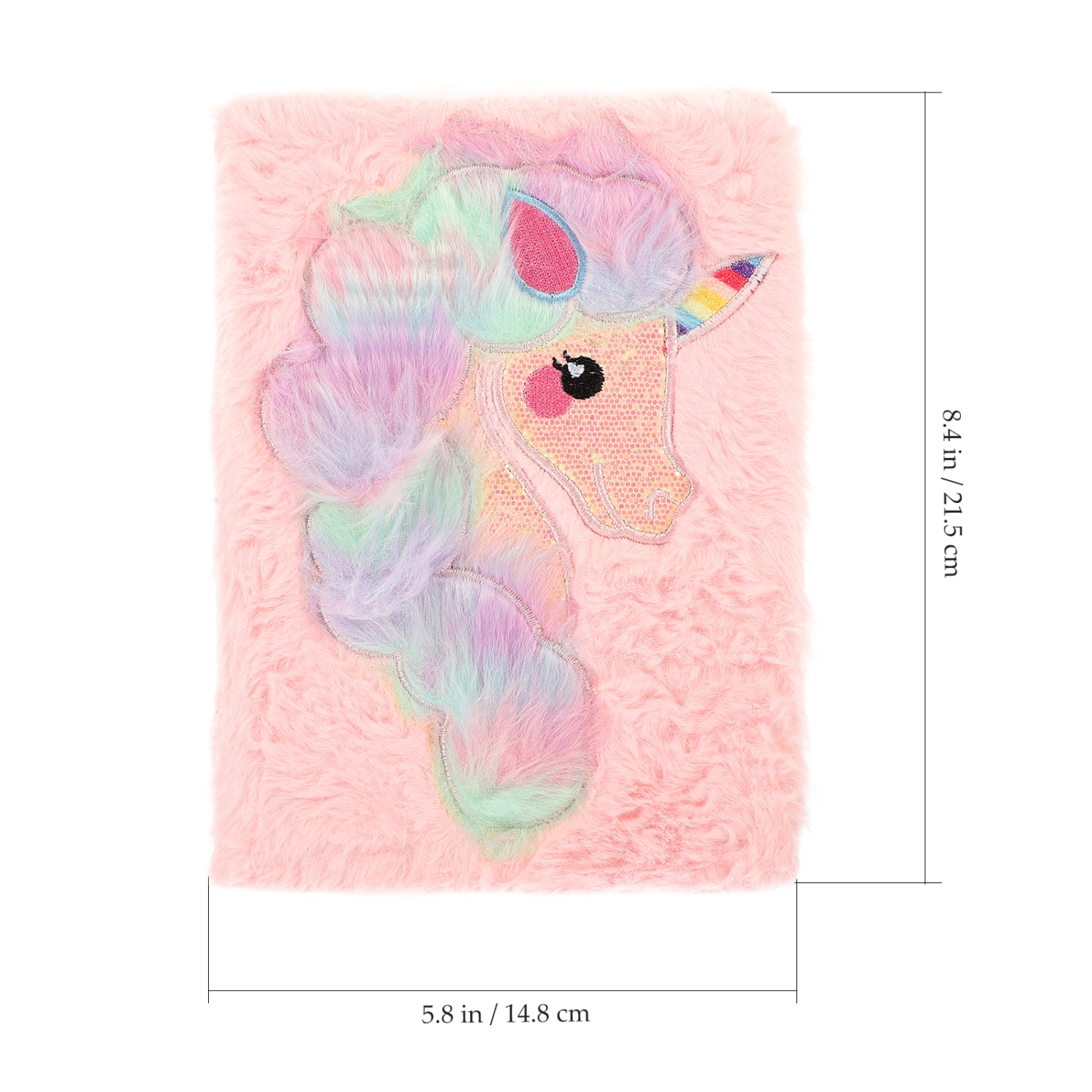 Adorable Plush Notebook Cartoon Unicorn Notebook Cartoon Unicorn Notebook Children Diary