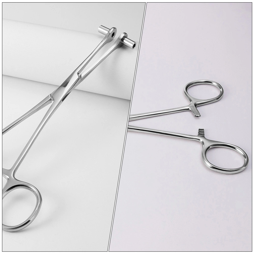 Stainless Steel Piercing Plier Piercing Tool Piercing Clamps Body Piercing Forceps for Body