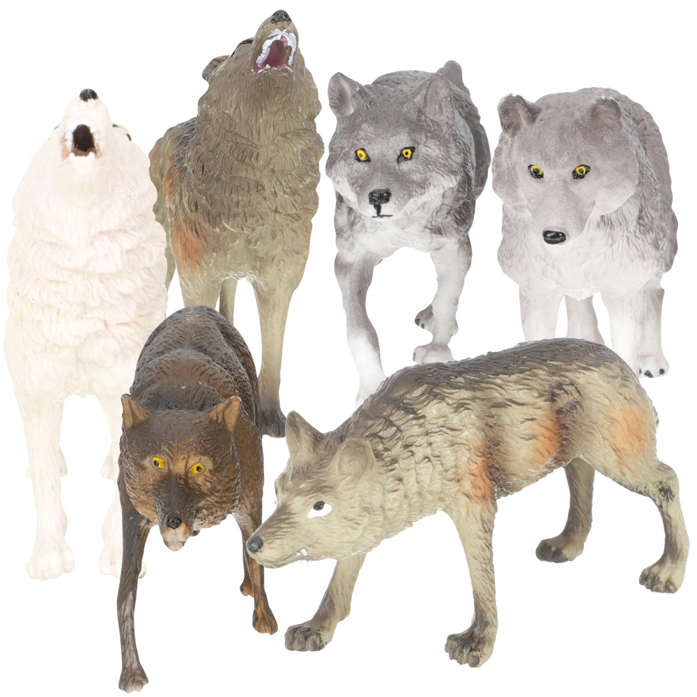 7Pcs Animal Figurines Miniature Models Miniature Toys Kids Toys Animal Figurines for Kids