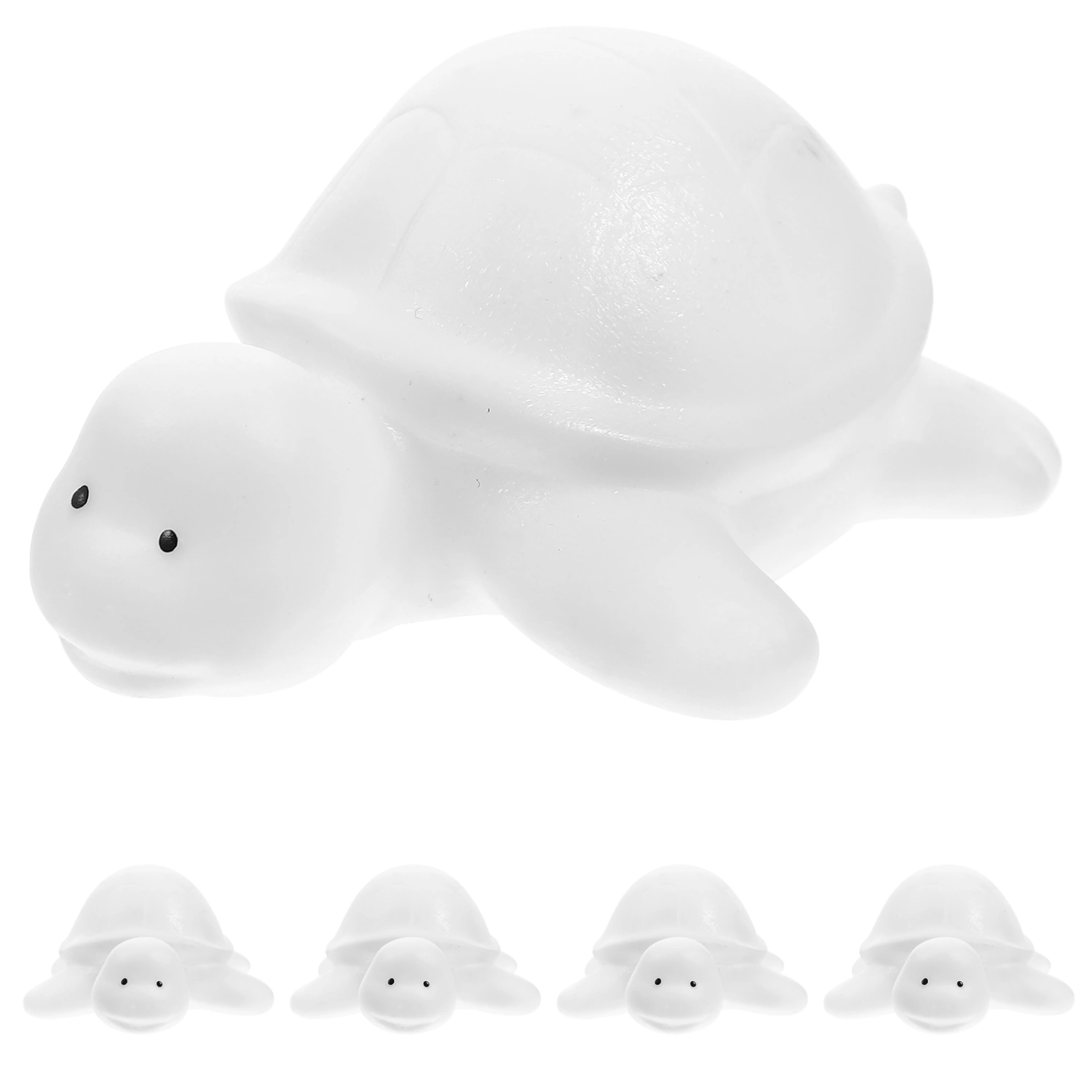 5pcs Turtle Night Light Kids Bedroom Light Tabletop Night Lamp Cartoon Turtle Decor