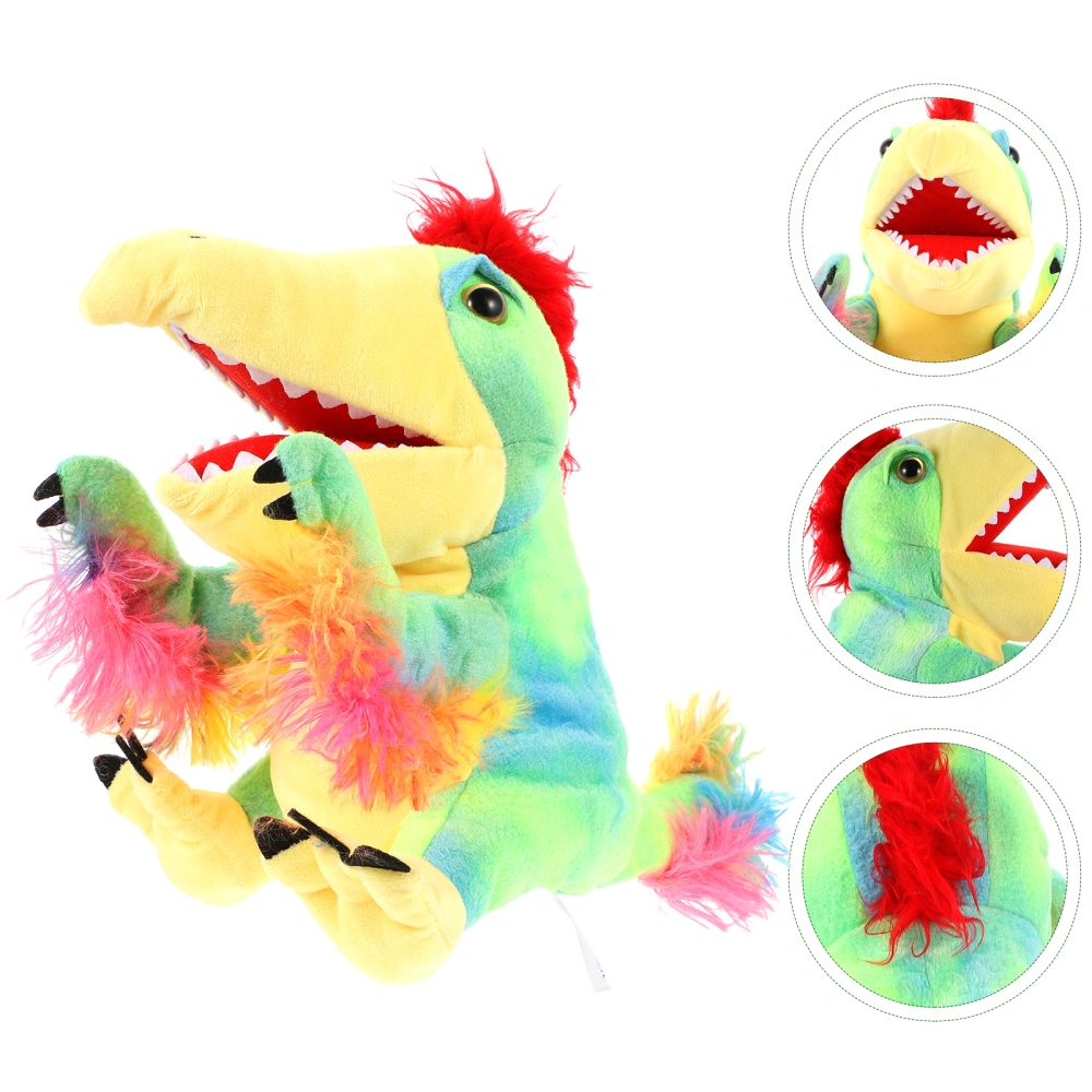 Storytime Dinosaur Puppet Children Hand Puppet DIY Hand Toy Educational Dinosaur Puppet