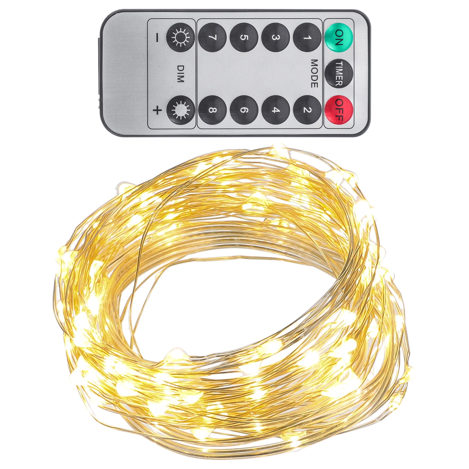 USB String Lamp Hanging LED Light String Festival Decorative String Light(100 LED Beads)