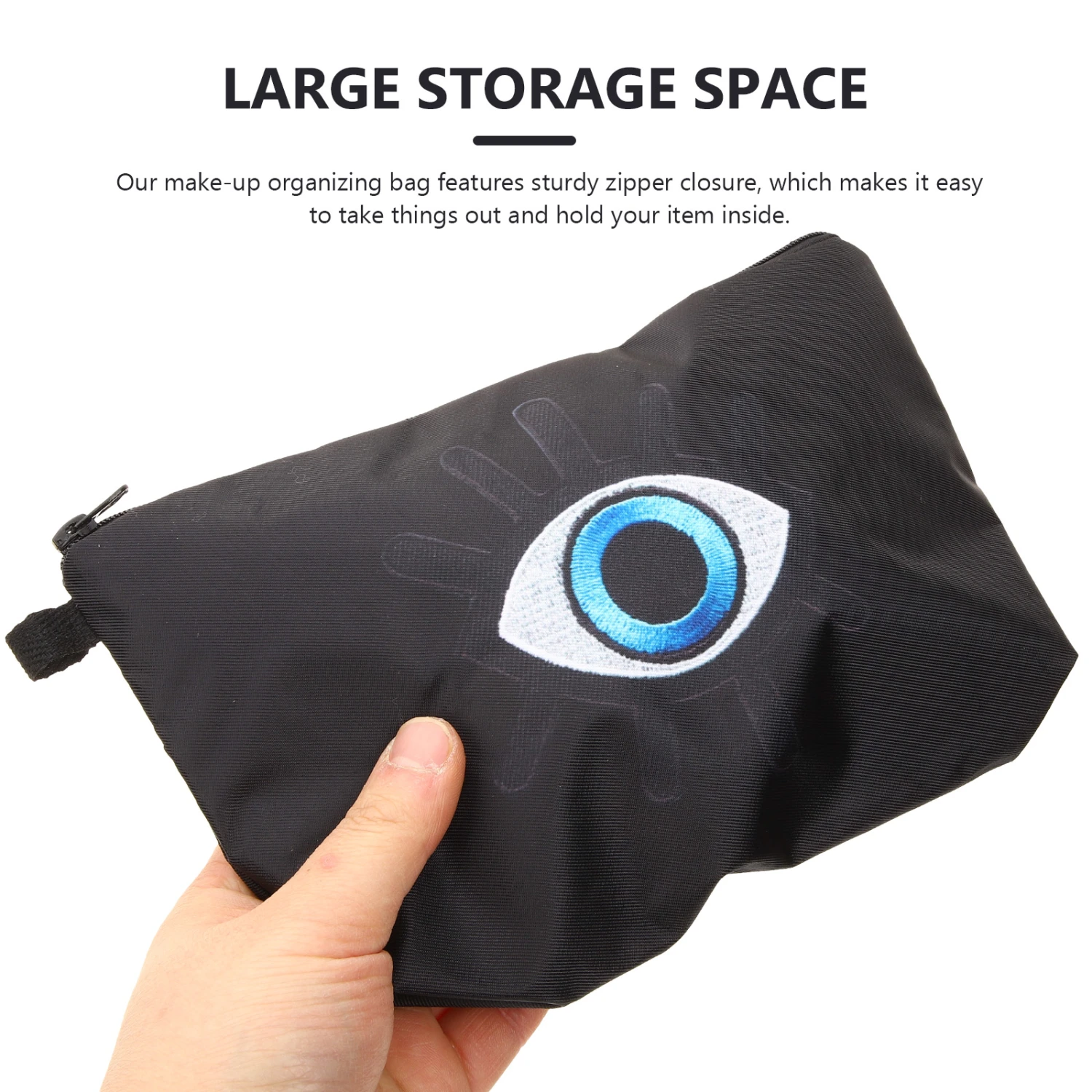 Evil Eye Bag Cosmetic Bag Travel Makeup Bag Portable Toiletry Organizer Bag