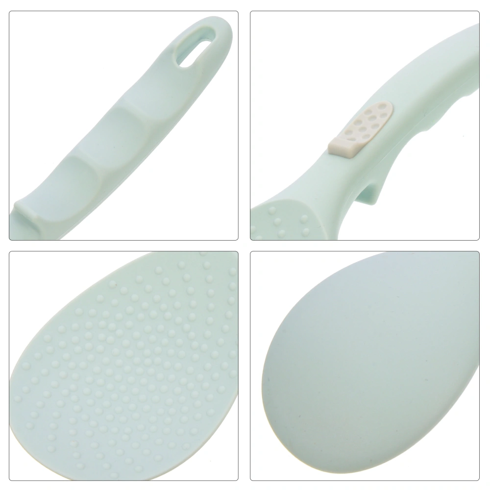 Daily Use Rice Spoon Convenient Rice Paddle Silicone Rice Scooper Home Accessory