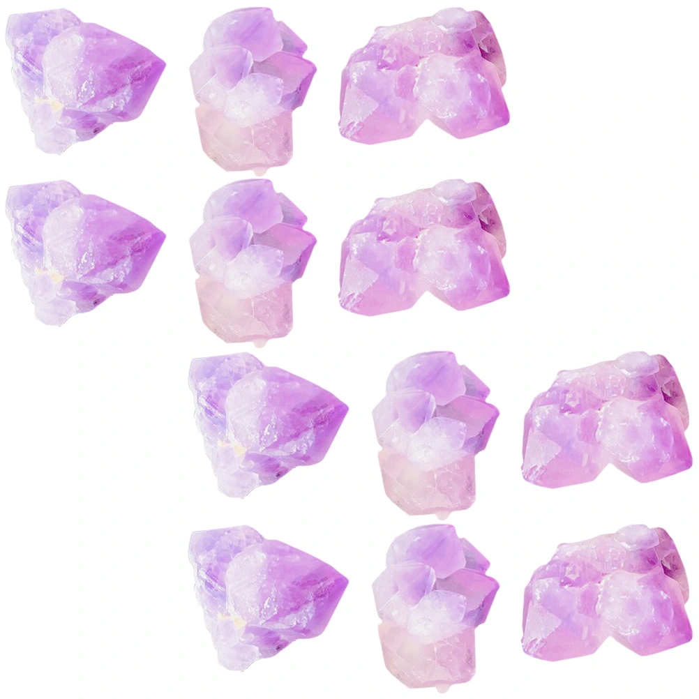 1 Pack Natural Crystal Stones Aquarium Decor Stone Decorative Crushed Stone 100g/pack