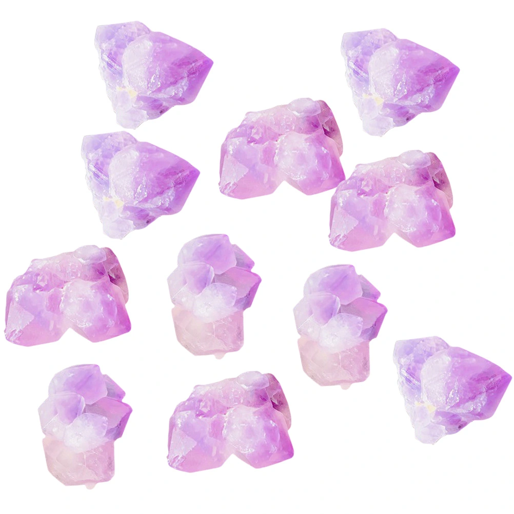 1 Pack Natural Crystal Stones Aquarium Decor Stone Decorative Crushed Stone 100g/pack