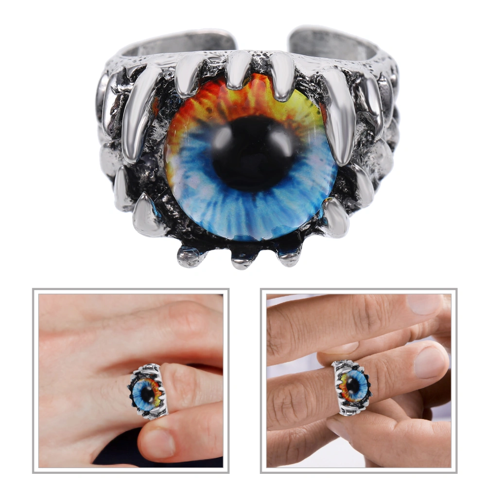 Eyeball Ring Vintage Punk Ring Eyeball Ring Cool Rings Men Aesthetic Ring