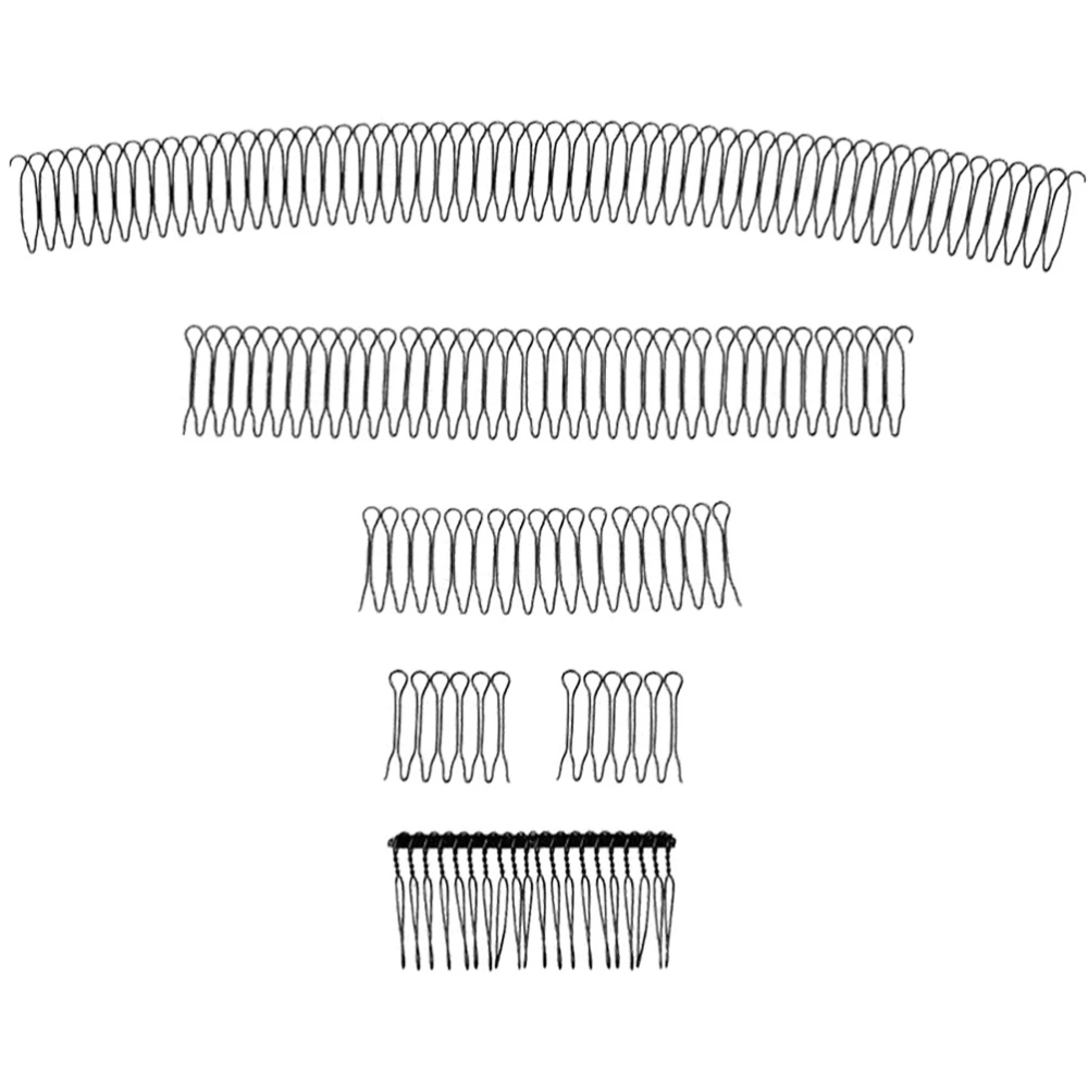 5Pcs Hair Finishing Fixer Hair Comb Invisible U Shape Hair Clips Holder Women Hair Accessories