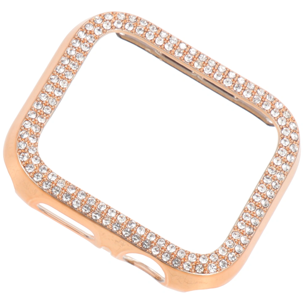 Rhinestone Watch Bumper Case No Screen Protector Watch Cover Compatible for Apple Watch 2/3/4/5