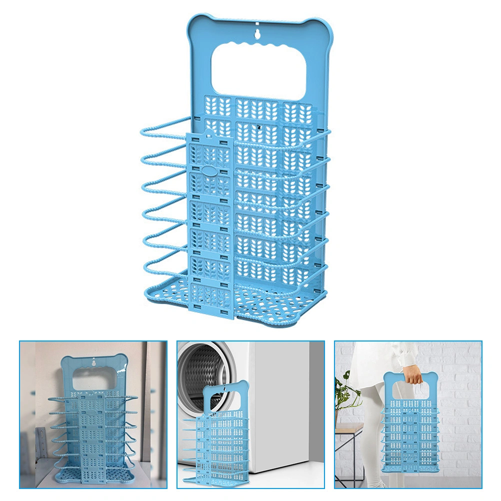 Collapsible Laundry Basket Plastic Laundry Basket Wall Hanging Laundry Basket