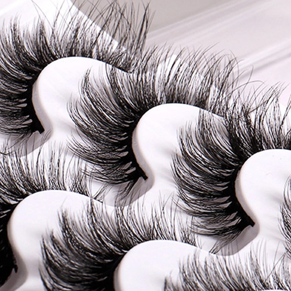 1 Box Fake Eyelashes Fluffy Fake Lashes Eye Beauty Lashes Women Makeup Supplies